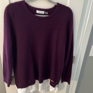 Brand new Calvin Klein size large sweater perfect for fall and winter.